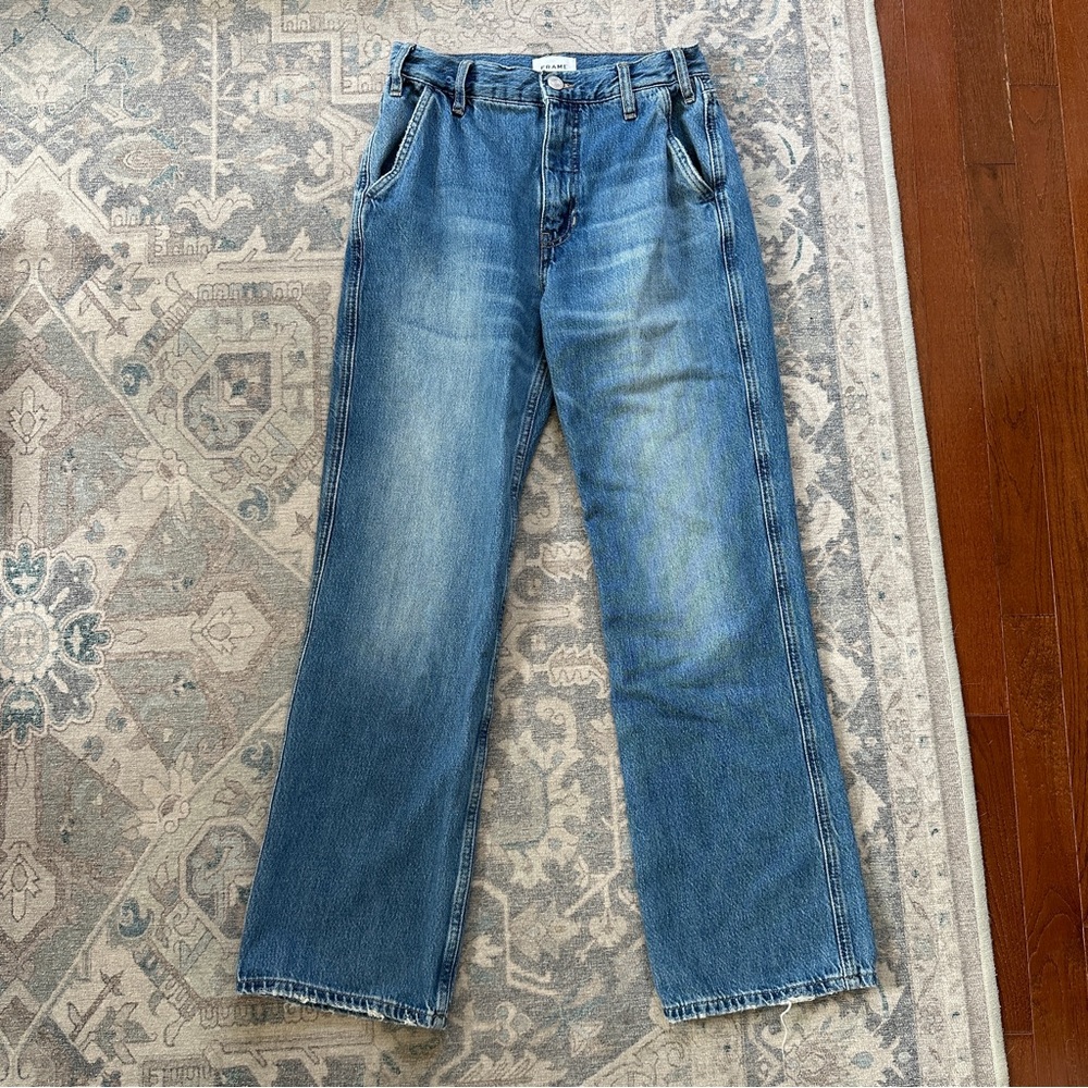 Frame Straight Leg Jeans